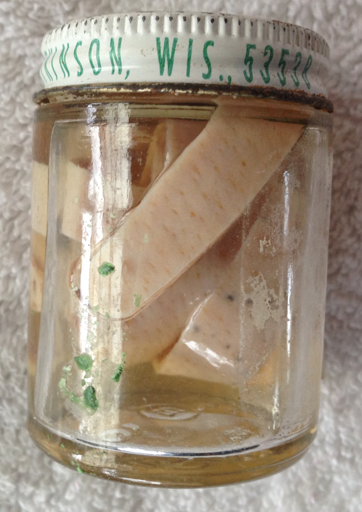 Uncle Josh Pork Rind Baits No. 50 Bass Strip Vintage Fort Atkinson