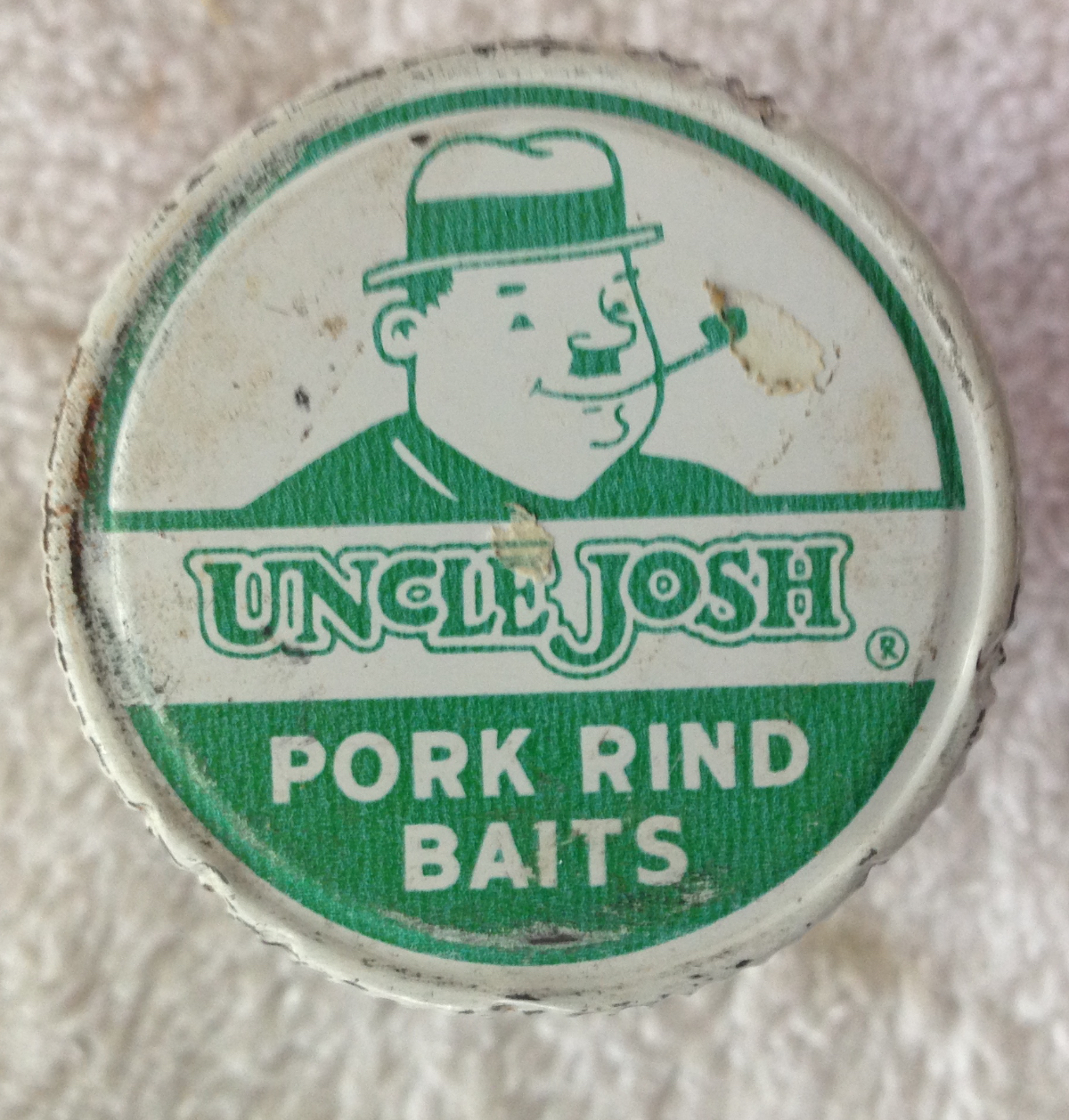 UNCLE JOSH PORK RIND BAITS NO 50 BASS STRIP VINTAGE FORT ATKINSON   20211030070721 4835 