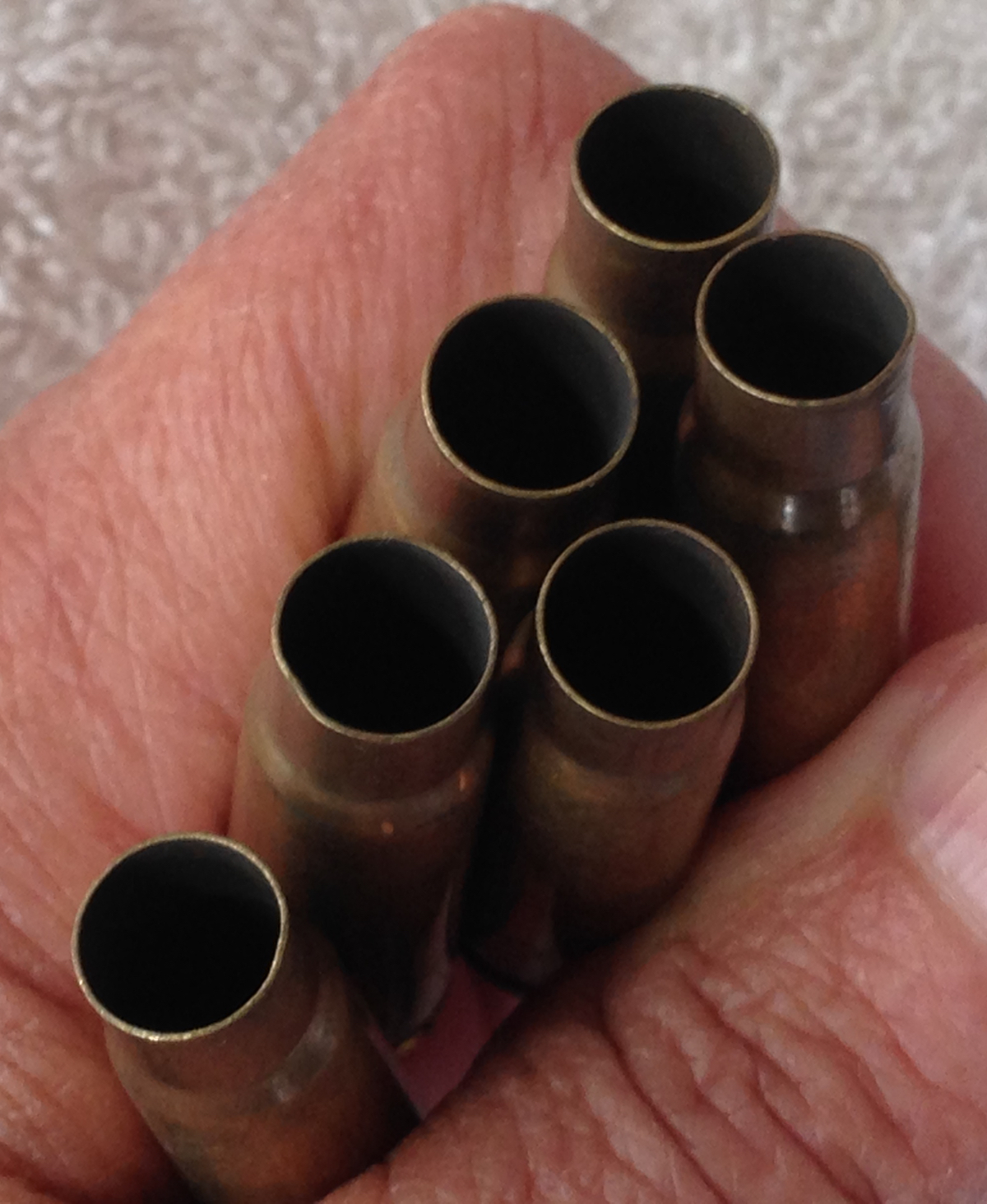 Imi 7 62 x 39 once fired brass cartridge cases 40 count reloading