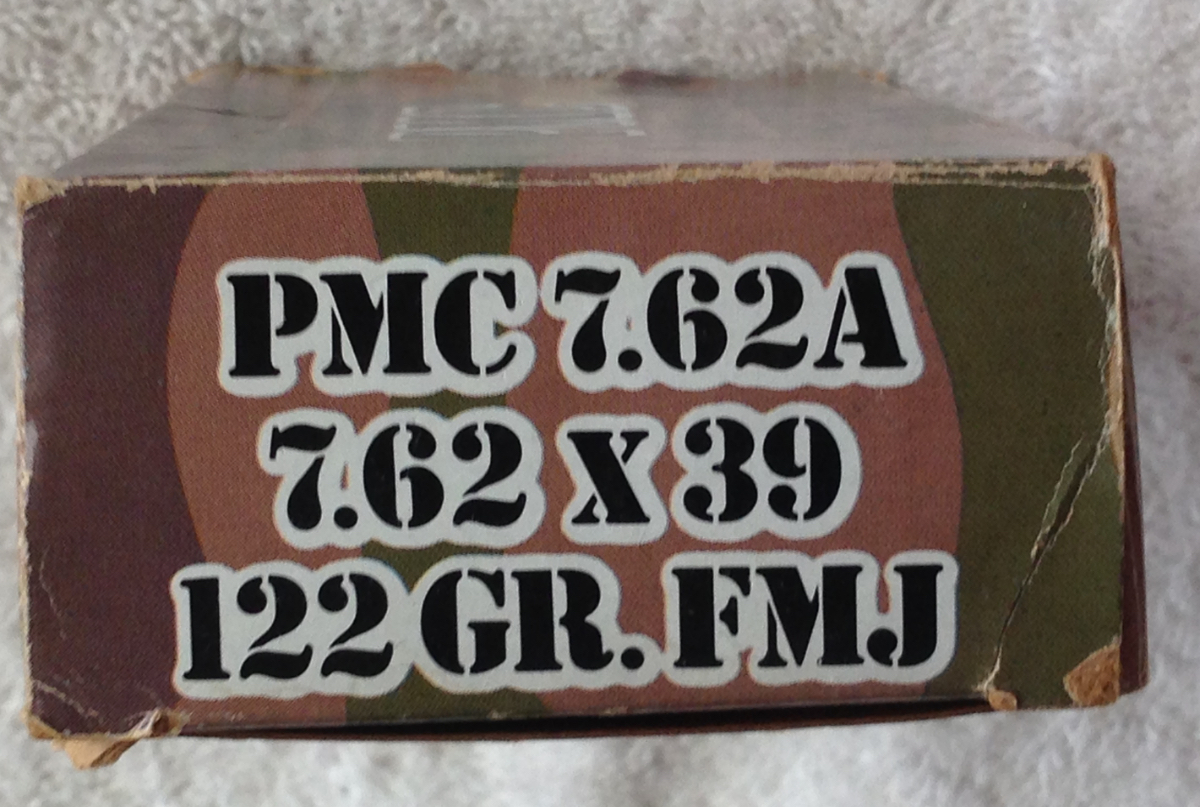Pmc 7 62a 7 62 x 39 once fired brass cartridge cases 43 count 0824 2