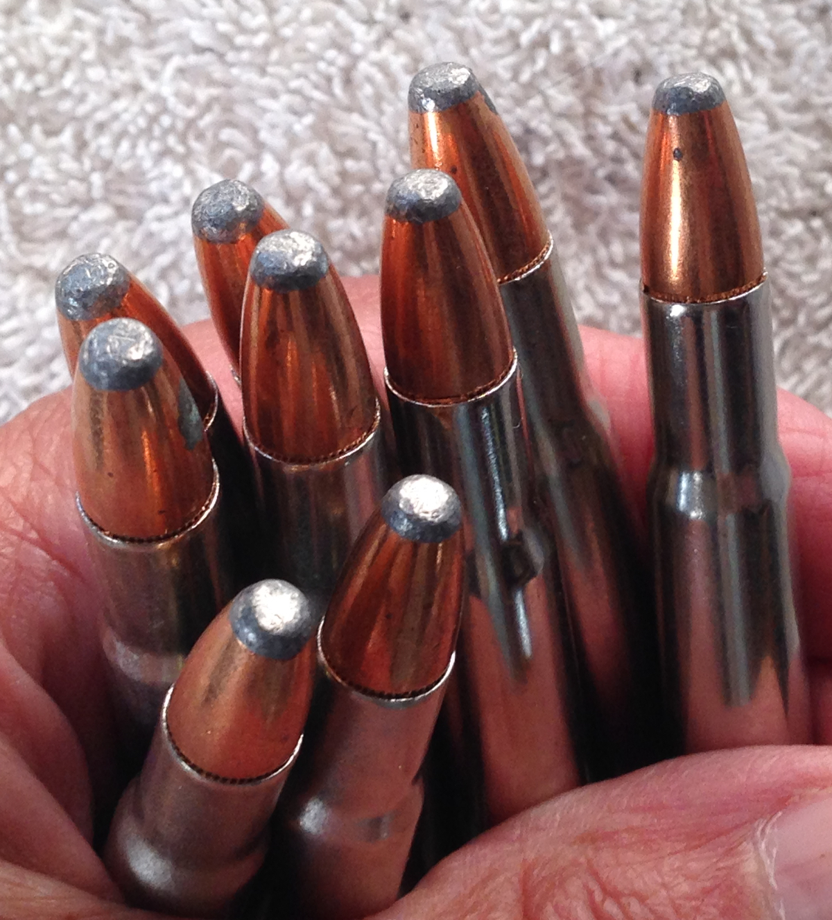 SPEER 30 30 WINCHESTER AMMUNITION AMMO 150 GRAIN FLAT NOSE NICKEL 