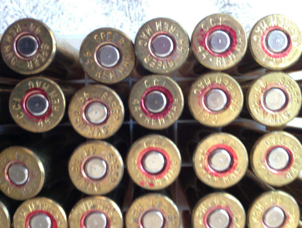 Speer 44 rem mag ammunition ammo 300 grain psp plated soft point