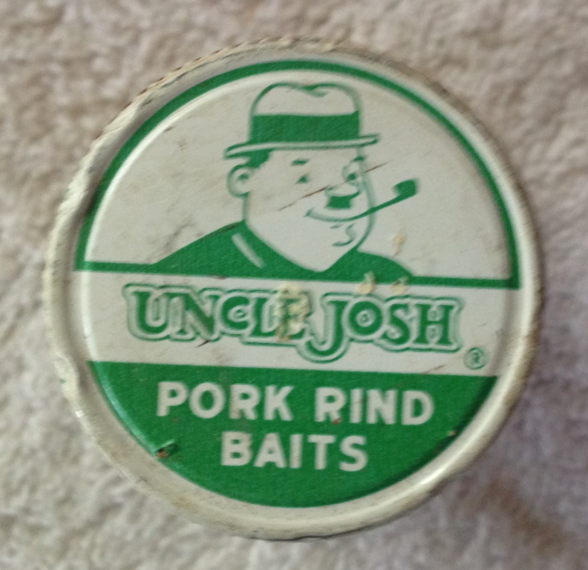 UNCLE JOSH PORK RIND BAITS NO 50 BASS STRIP VINTAGE FORT ATKINSON   20211030074001 7571 