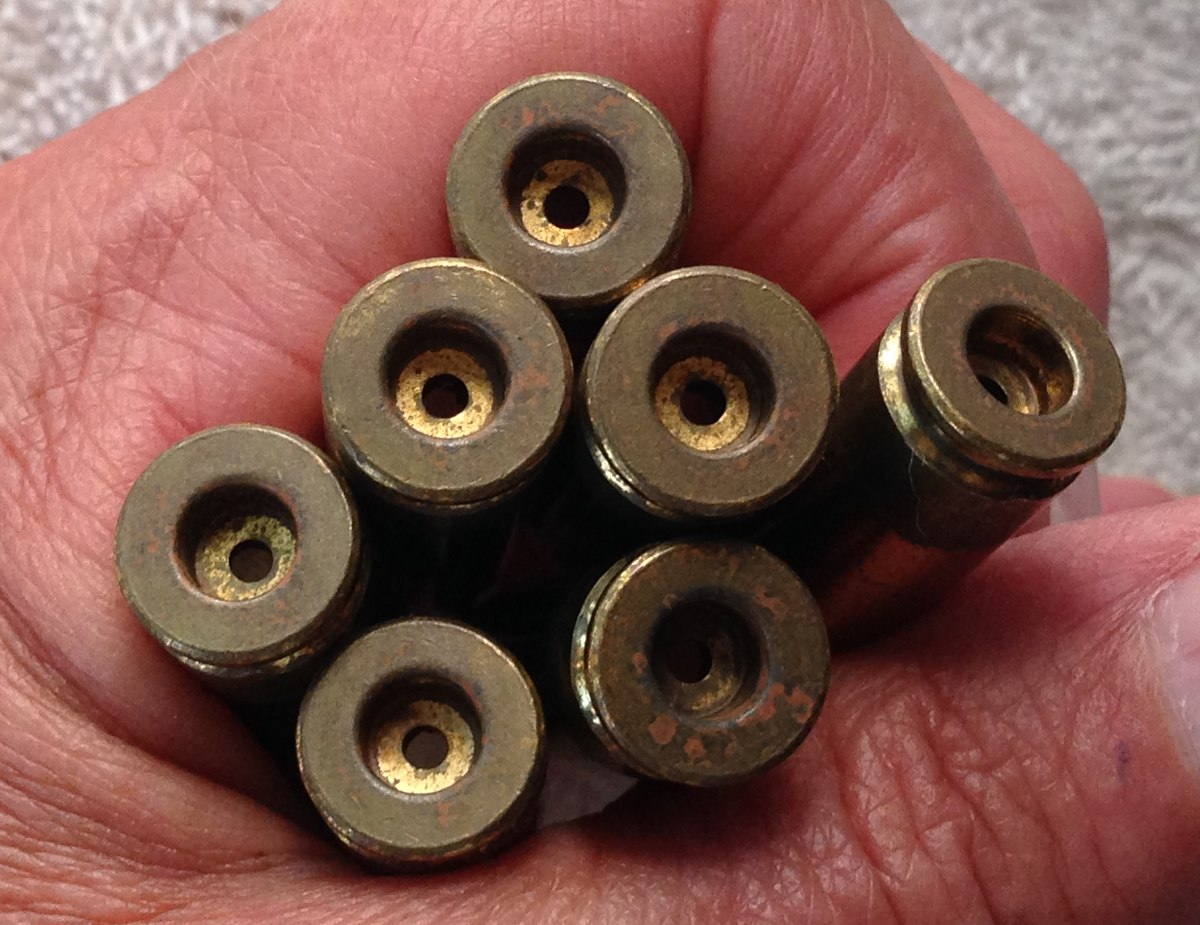 Lake city 7 62 x 39 once fired brass cartridge cases 106 count