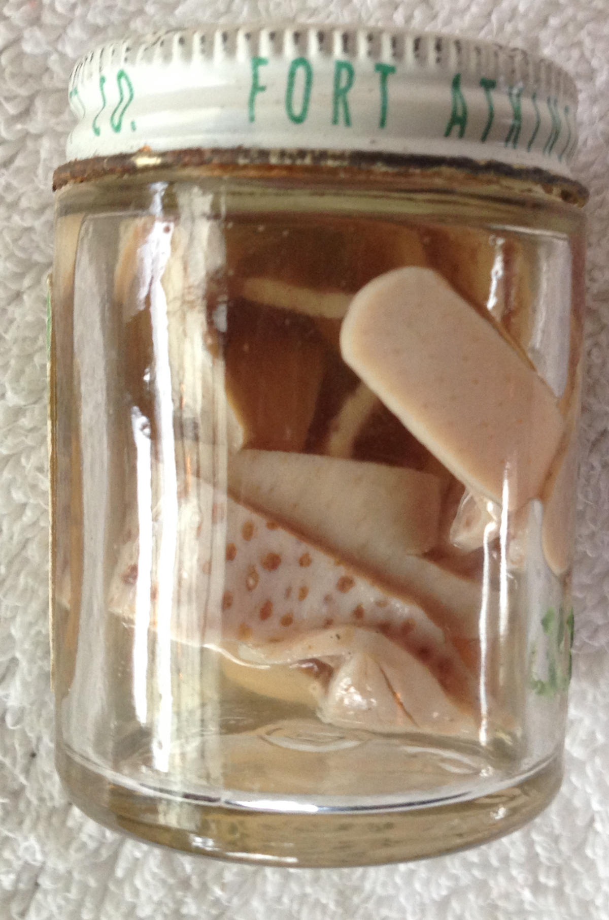 Uncle Josh Pork Rind Baits No. 50 Bass Strip Vintage Fort Atkinson