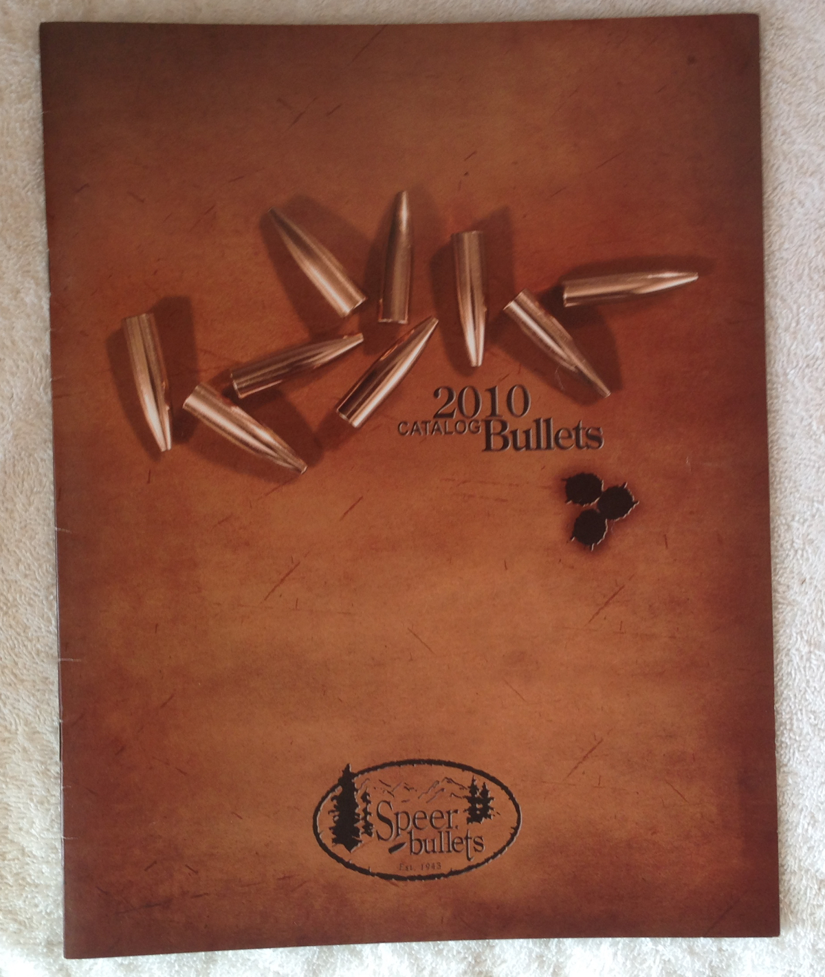 Speer Bullets 2010 Catalog 18 Pages / 06302 For Sale at