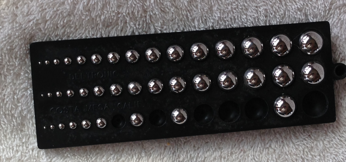 DelTon Deltronic Micrometer Calibration Chrome Steel Gauge Balls Micro