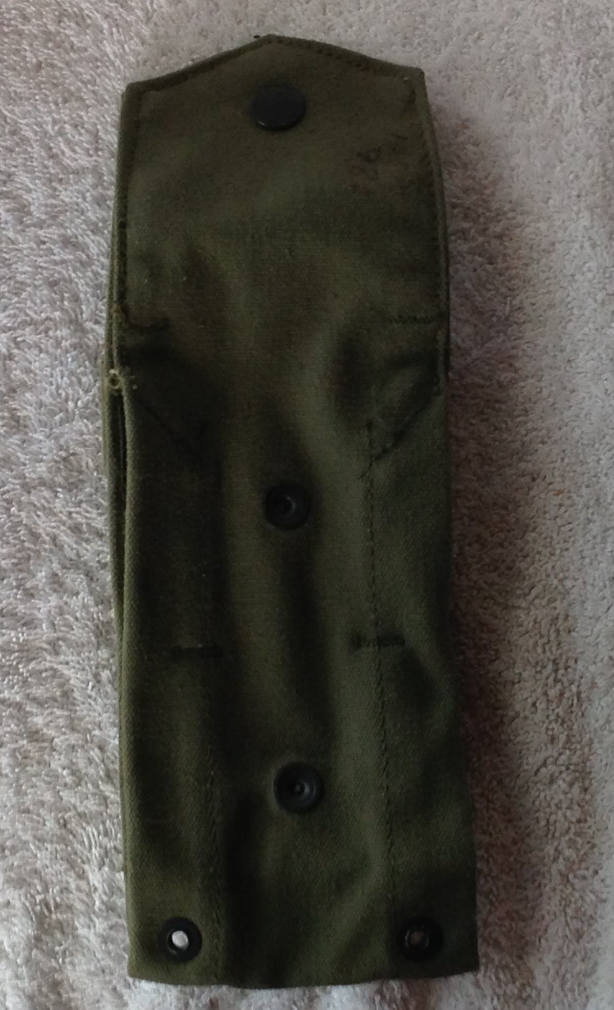 POCKET AMMUNITION MAGAZINE POUCH M14 RIFLE U. S. MILITARY POST WORLD