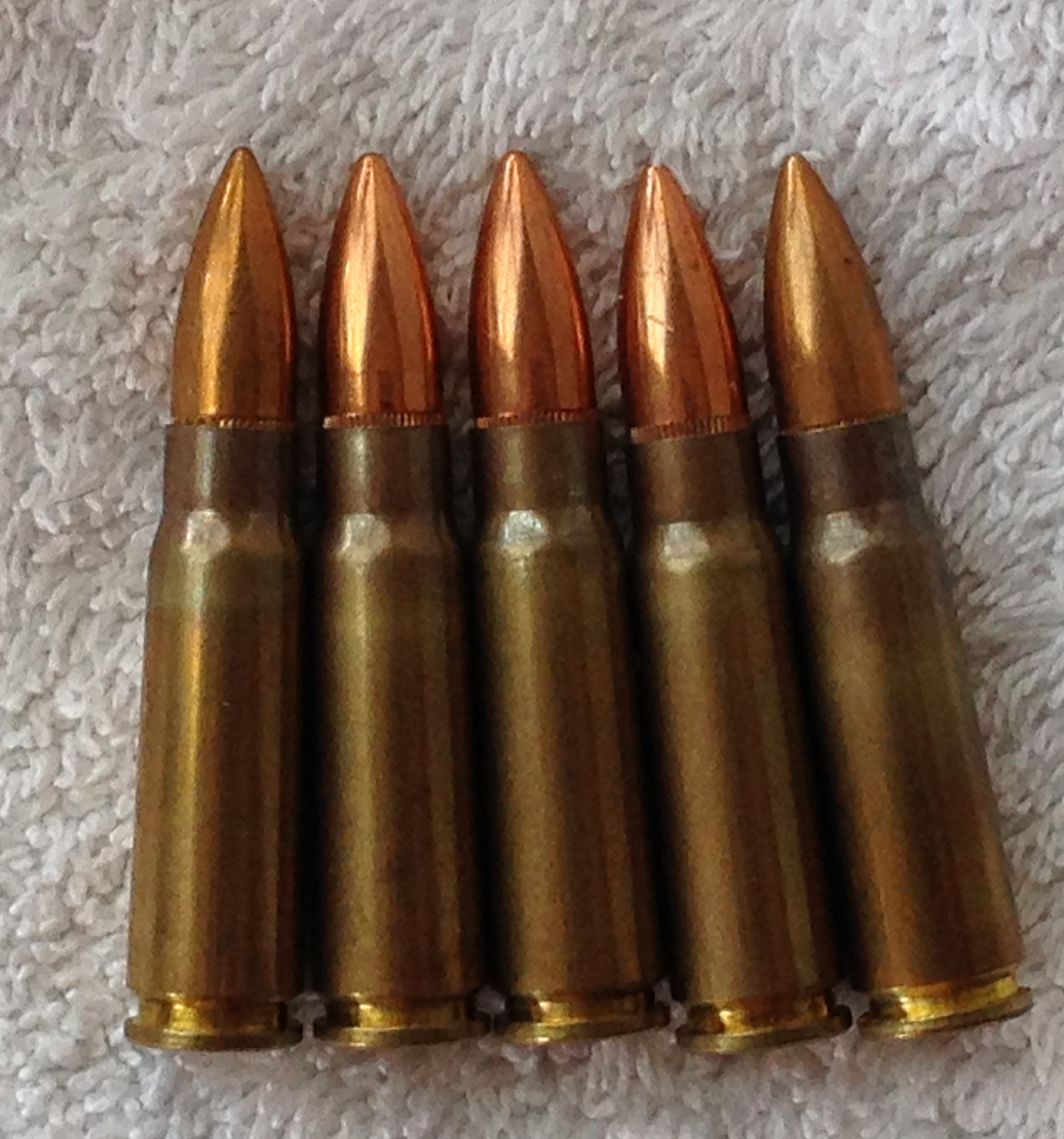 IMI Isreali Military Industries 7.62 X 39 123 GRAIN FMJ FULL METAL ...