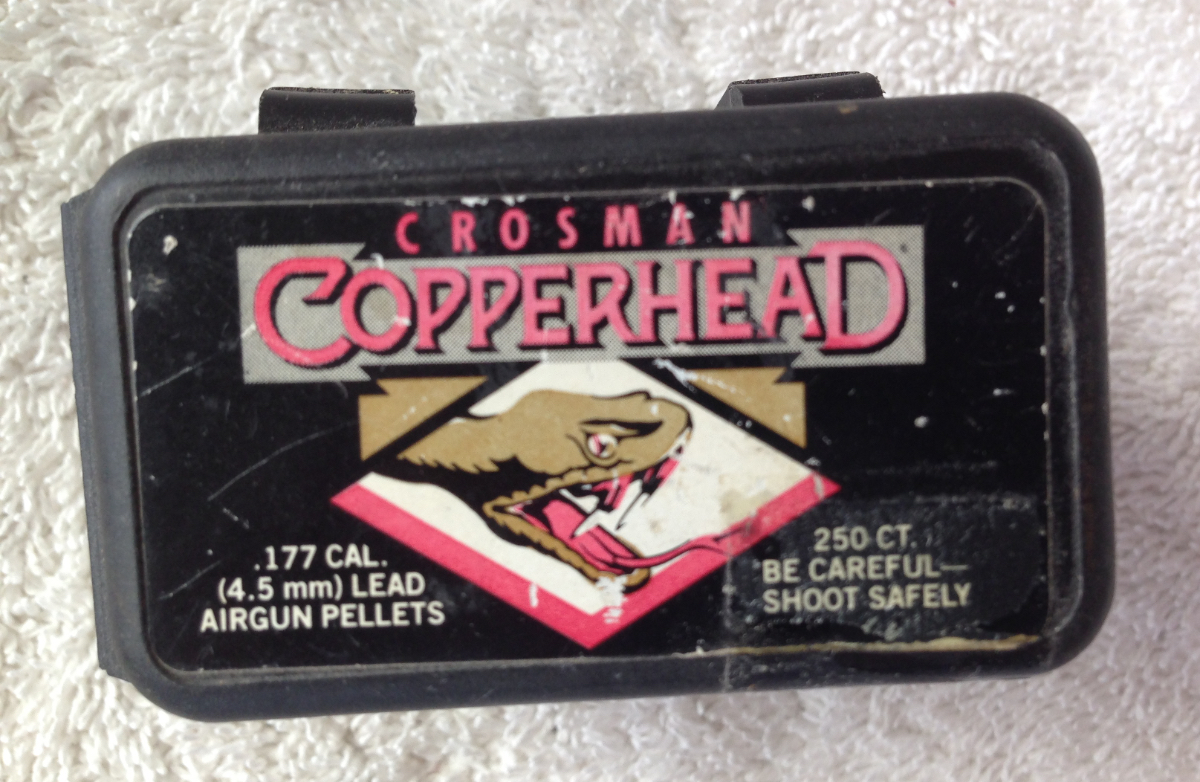 Crossman Crosman Copperhead .177 Caliber 4.5mm Lead Airgun Pellets 75