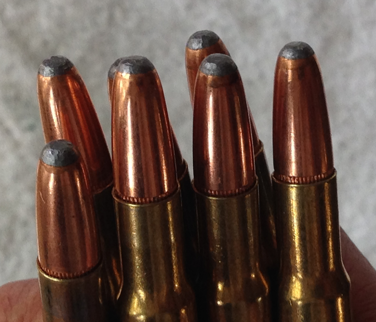 WINCHESTER-WESTERN 30-40 KRAG 220 GRAIN COPPER PLATED ROUND NOSE ...