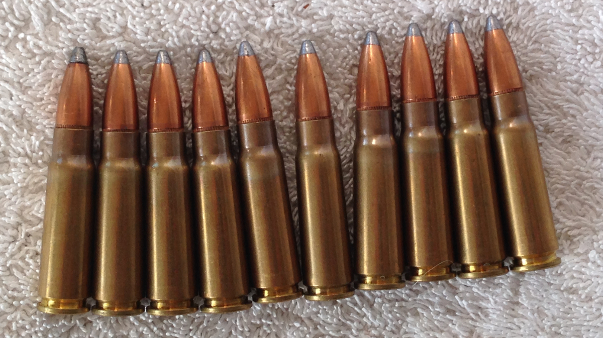 Imi israeli military industries 7 62 x 39 ammunition ammo 123 grain