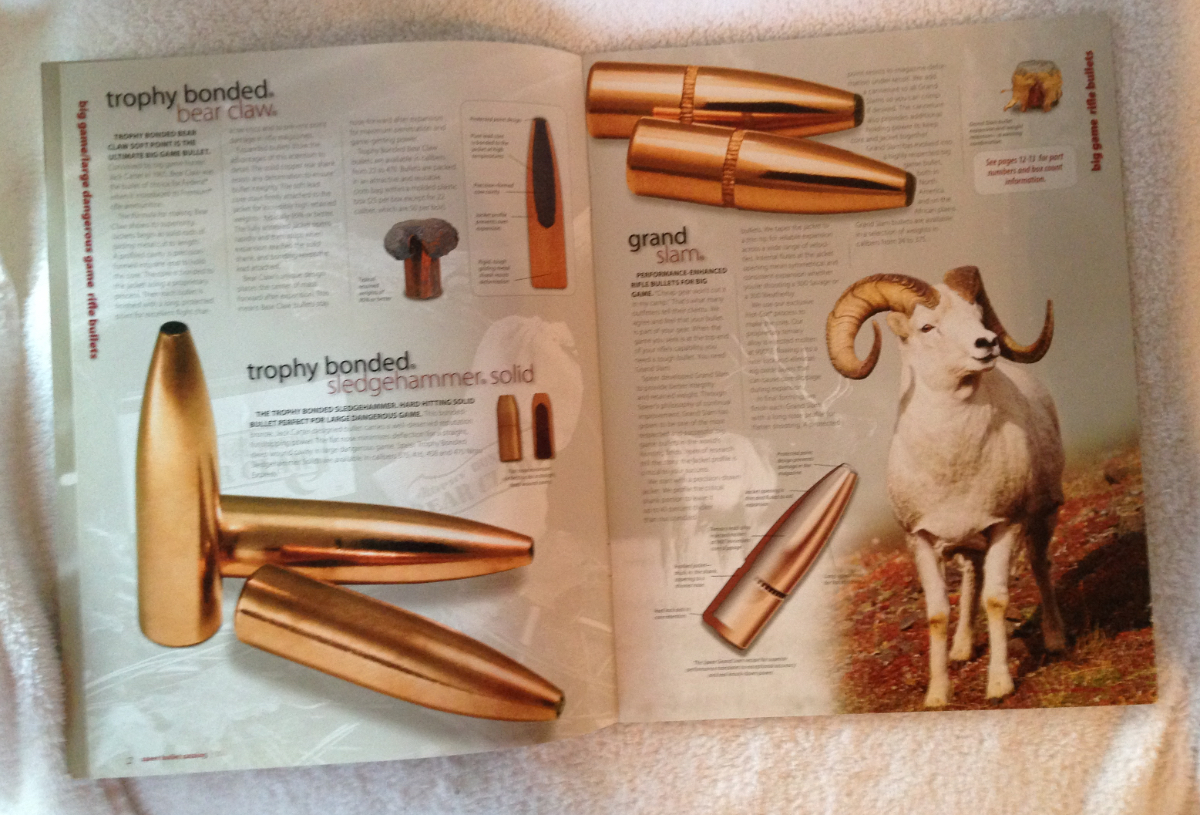 Speer Bullets Catalog 2007 FourPage FoldOut / 01052 For Sale at