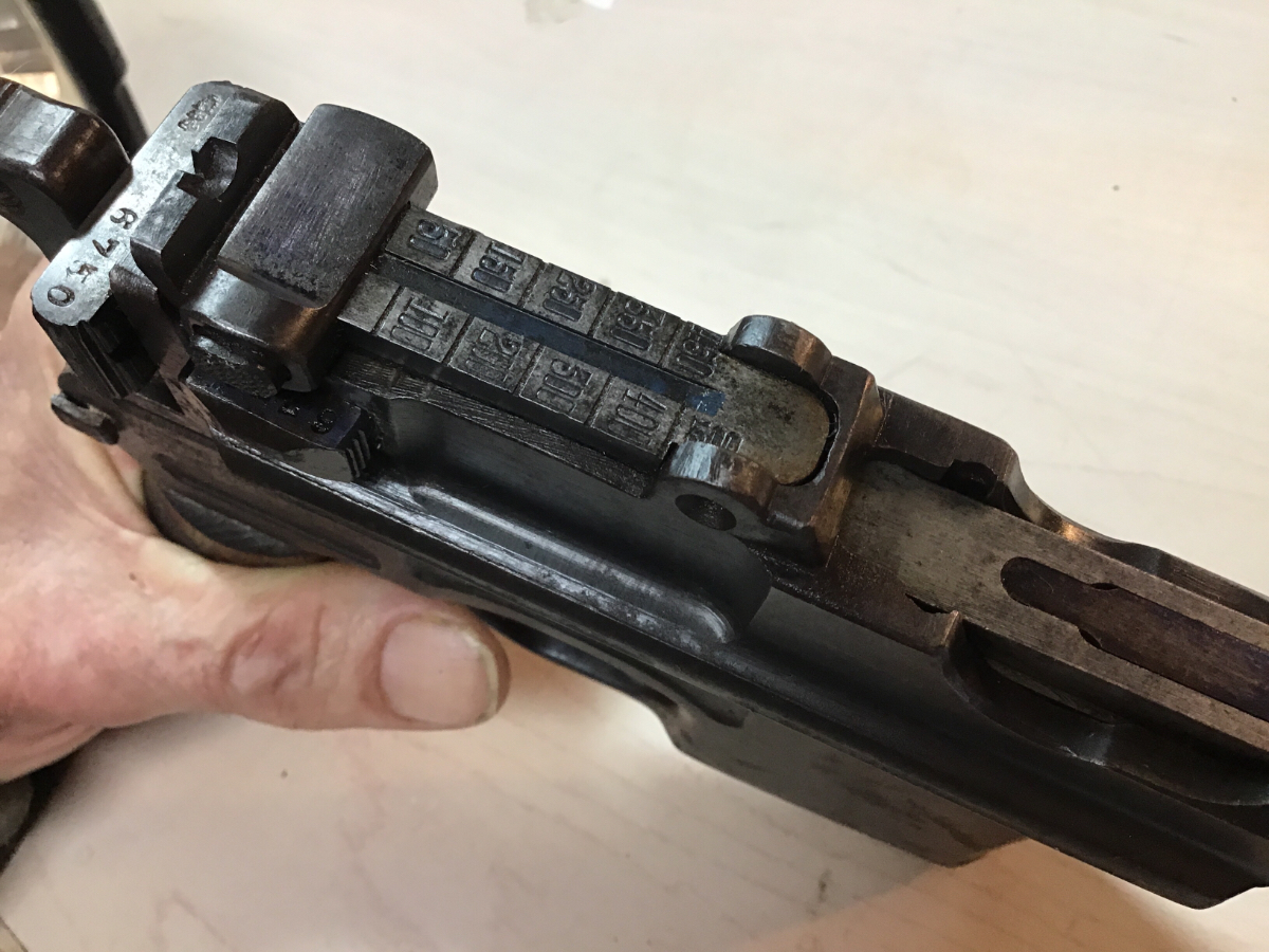 Mauser Red Nine Broomhandle Original German Broom Handle 9mm Luger For