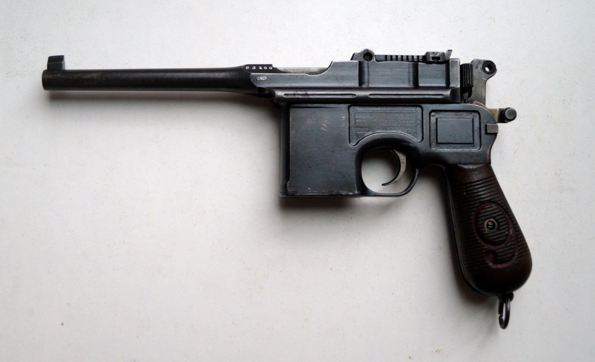 Mauser Military C96 Broomhandle Red 9 9mm Luger For Sale at GunAuction