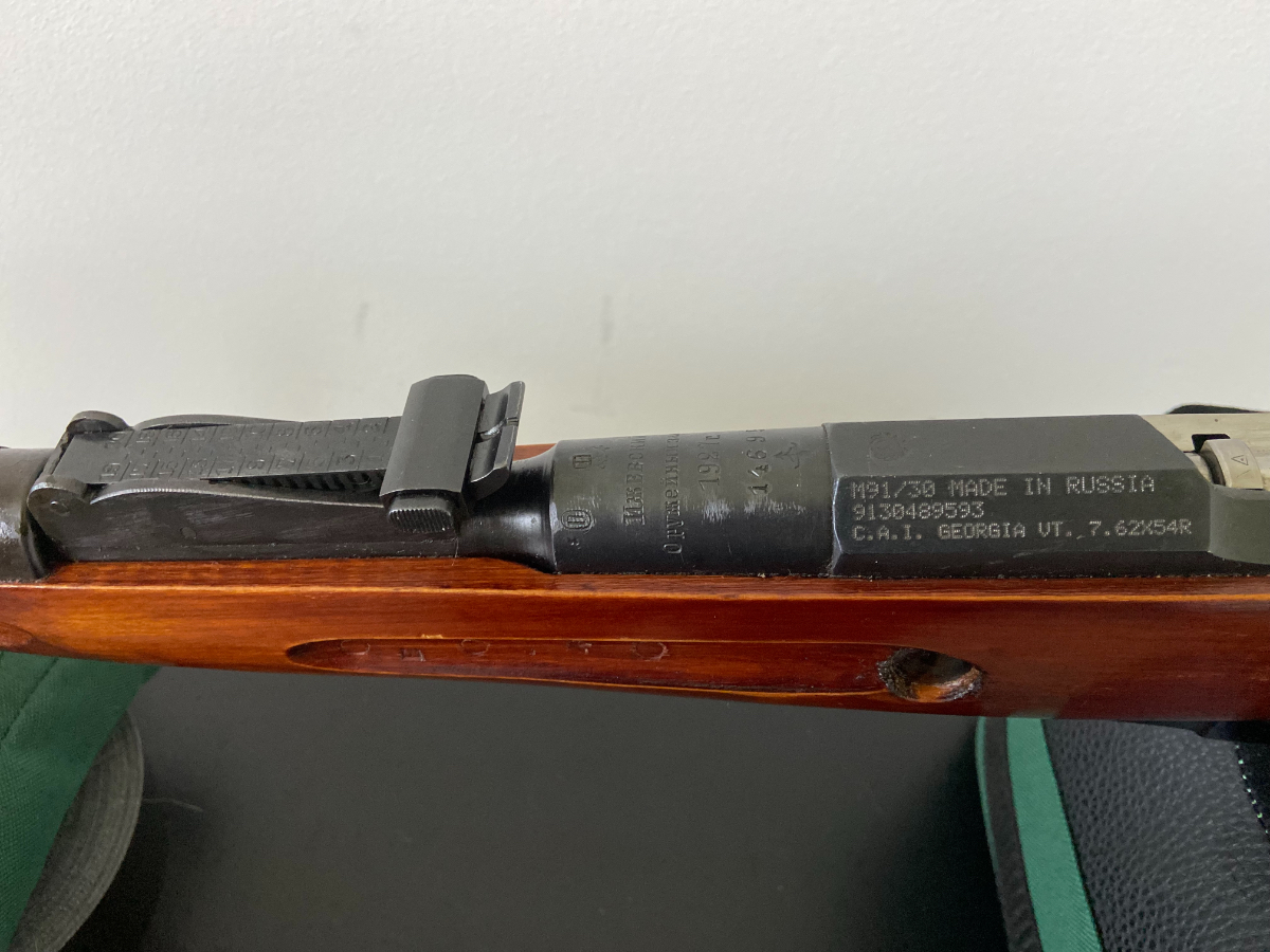 Pristine mosin nagant model 1891 30 izhevsk stamped 1927 hexagonal