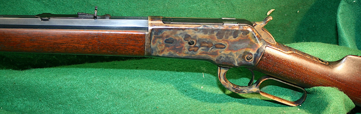 Winchester - 1886-MADE 1896-OCTAGON 28 INCH-COMPLETLY RESTORED-NO PAPER WORK REQUIRED=40/82 caliber - Picture 3 Winchester - 1886-MADE 1896-OCTAGON 28 INCH-COMPLETLY RESTORED-NO PAPER WORK REQUIRED=40/82 caliber - Picture 3