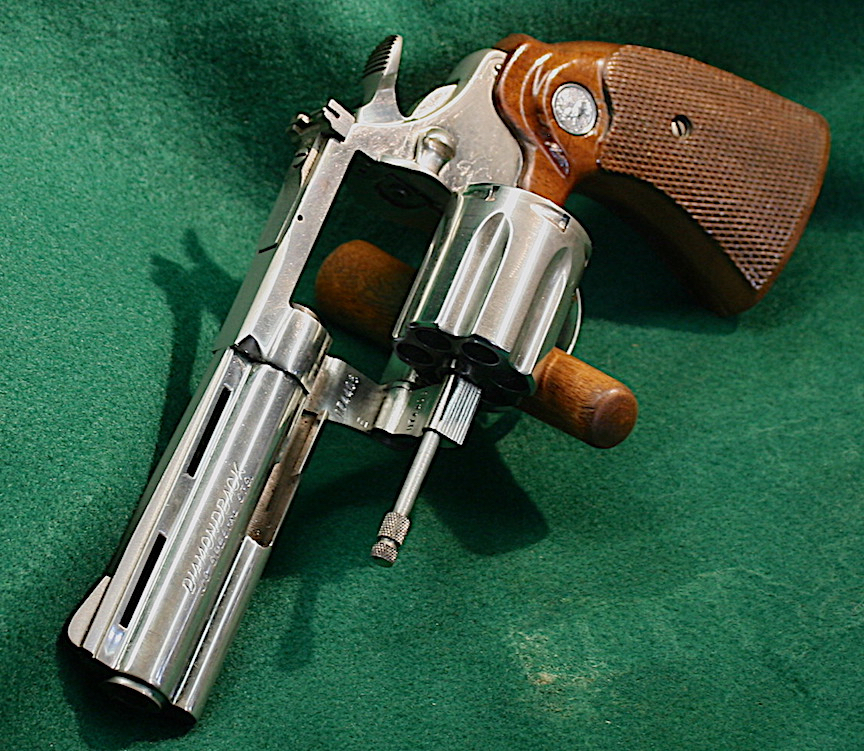COLT - DIAMONDBACK = NICKEL = FOUR (4) INCH = FACTORY STOCKS = EXCELLENT CONDITION - Picture 2