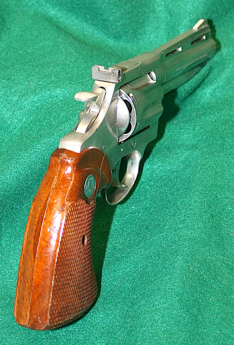 COLT - DIAMONDBACK = NICKEL = FOUR (4) INCH = FACTORY STOCKS = EXCELLENT CONDITION - Picture 7