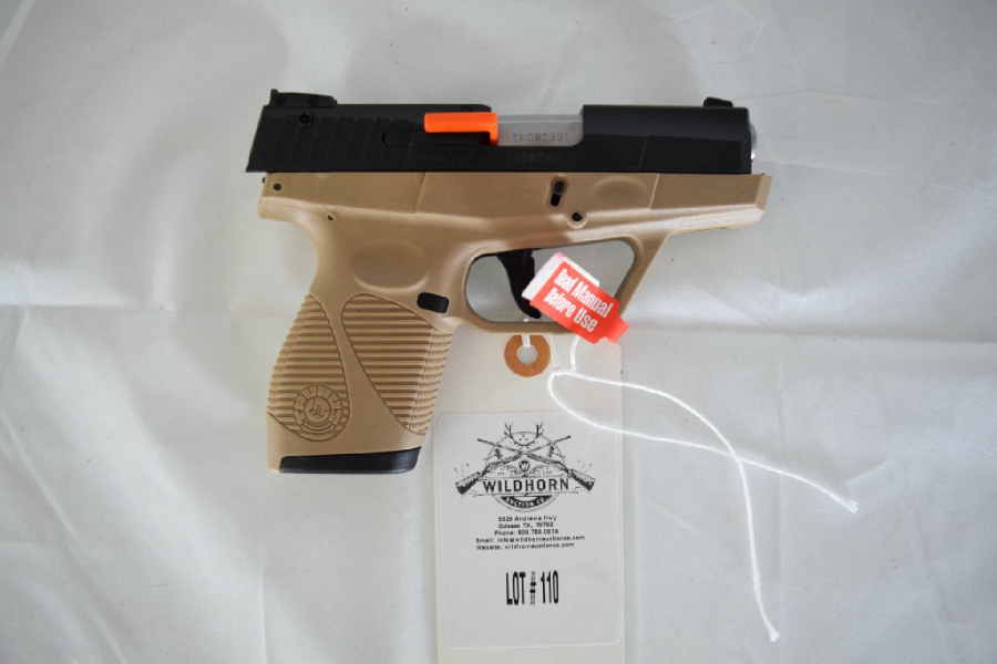 Taurus 709fs Slim 9mm Concealed Carry Pistol-Nice 9mm Luger For Sale at ...