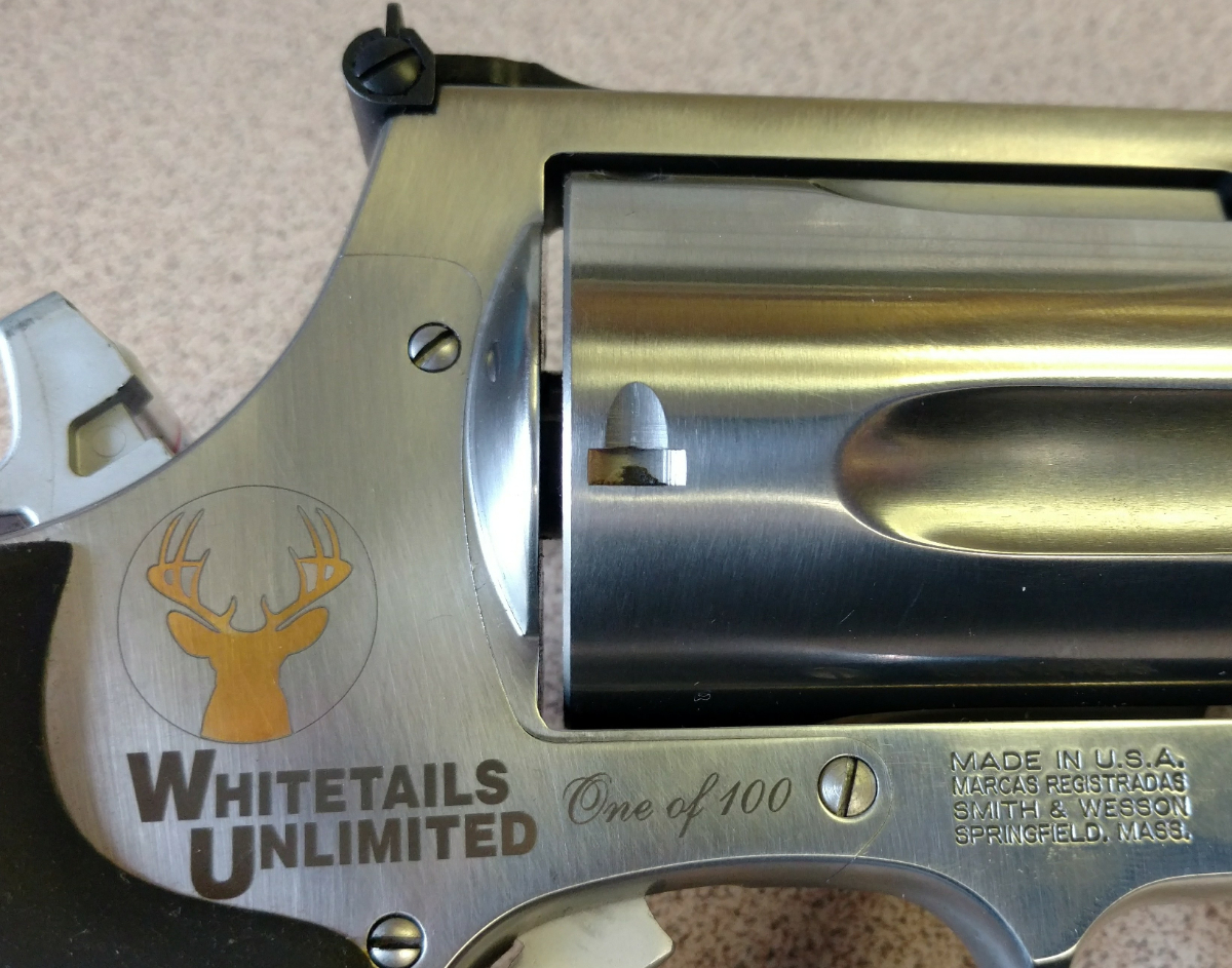 Smith & Wesson .460 XVR WHITETAILS UNLIMITED 1 OF 100 (VERMONT) 8 3/8
