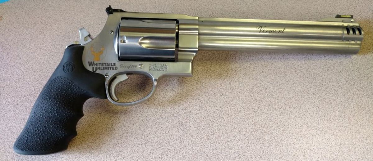 Smith & Wesson .460 Xvr Whitetails Unlimited 1 Of 100 (Vermont) 8 3/8 ...