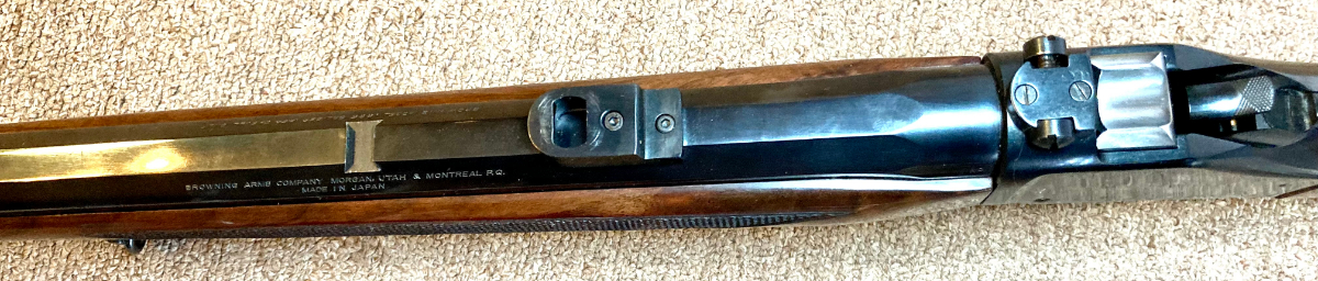 Browning MODEL 1885 FALLING BLOCK RIFLE, 28