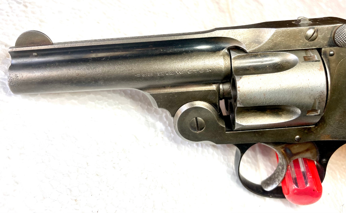 Smith & Wesson .38 SAFETY HAMMERLESS 