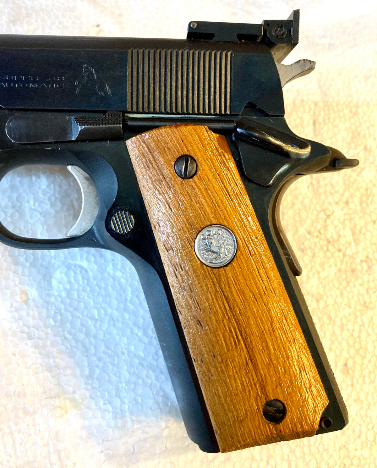 Colt AUSTIN BEHLERT CUSTOM .38 SPECIAL/.22 LR CONVERTIBLE TARGET PISTOL-TUNED AND ACCURIZED - Picture 3