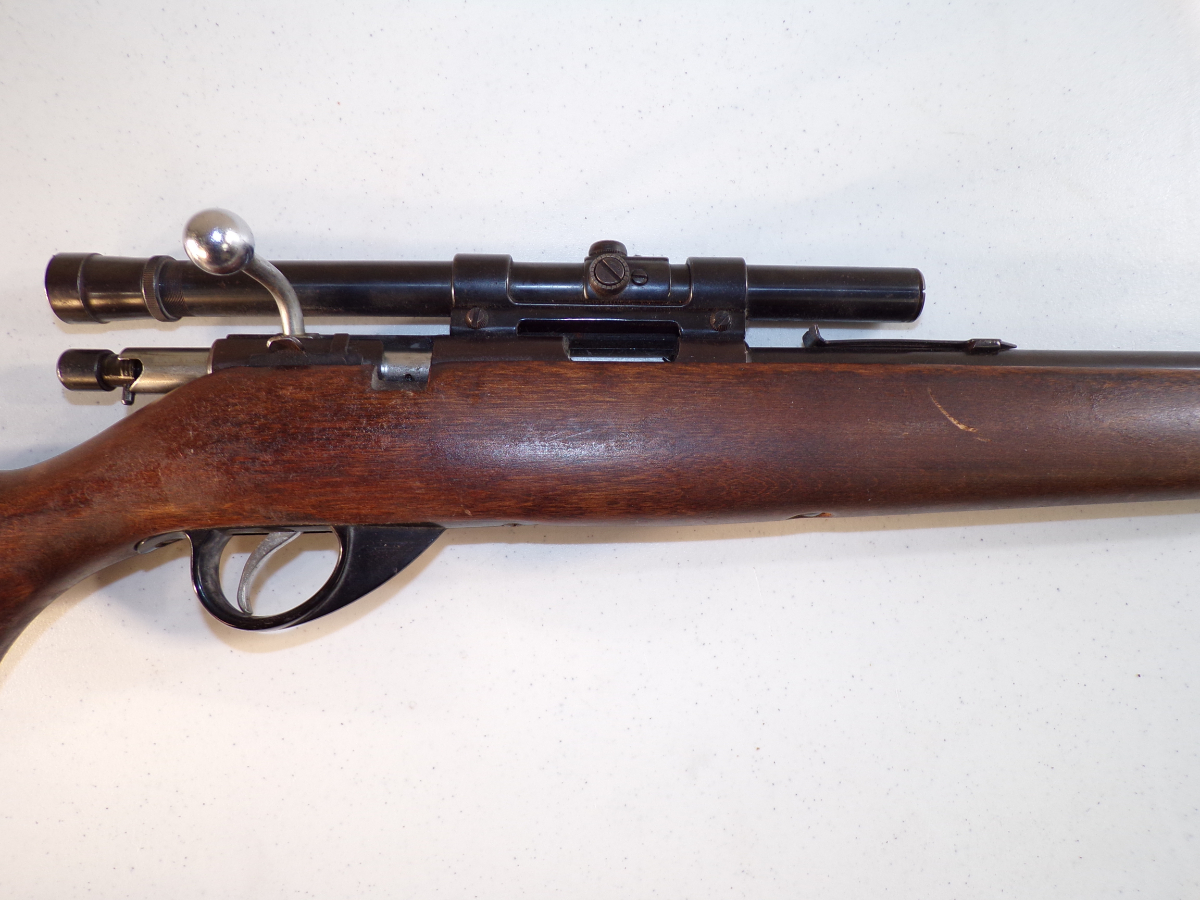 Jc Higgins Bolt Action Rifle (Ap1035431) .22 Lr For Sale at GunAuction ...