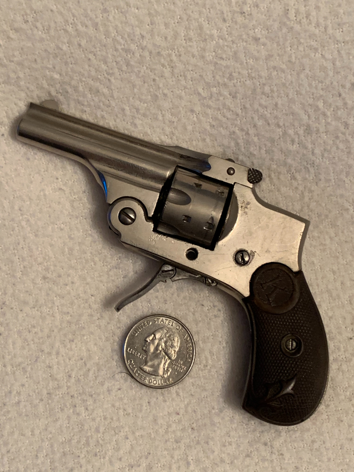 Kolb , New Baby Model Revolver, Us, Circa 1885, .222 Short .22 Short ...