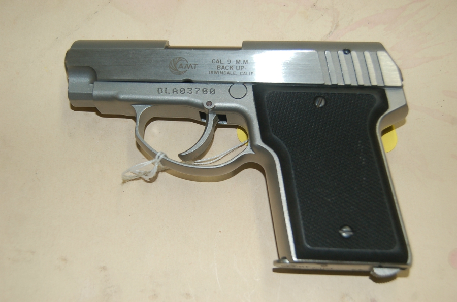 Amt Model Backup 9mm Luger For Sale at GunAuction.com - 14519397