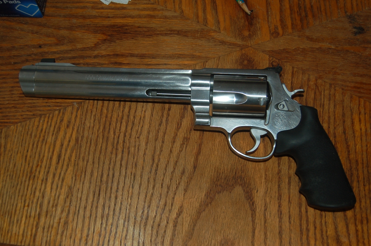 Smith And Wesson 500 Mag, Stainless Steel .500 S&W Magnum For Sale at ...