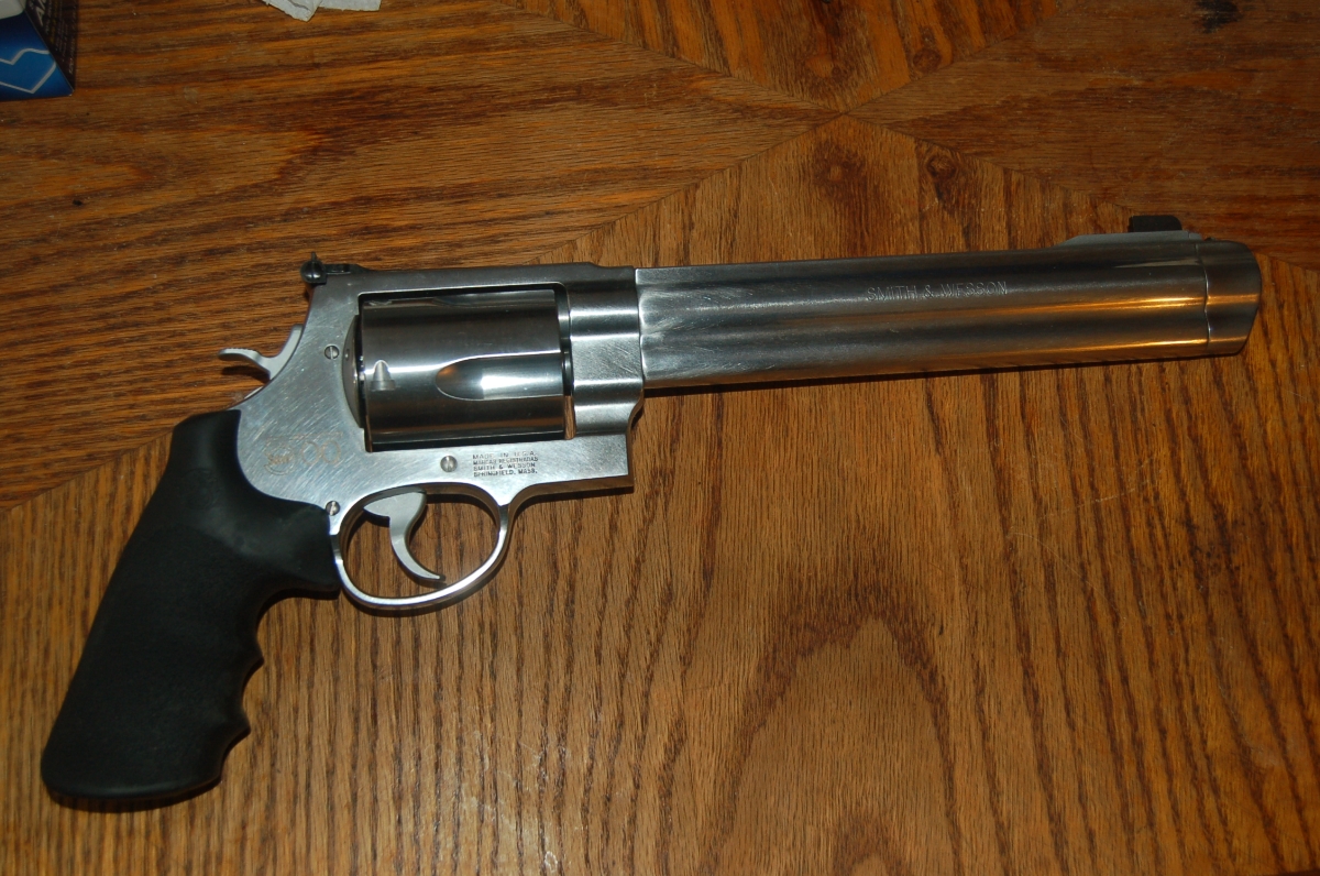 Smith And Wesson 500 Mag, Stainless Steel .500 S&W Magnum For Sale at ...