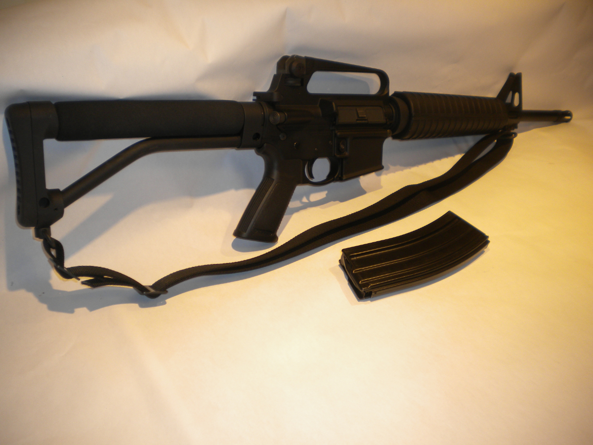 Ruger Ar556 With 16" Midlength Barrel And Ace Stock Plus Ammo 5.56mm