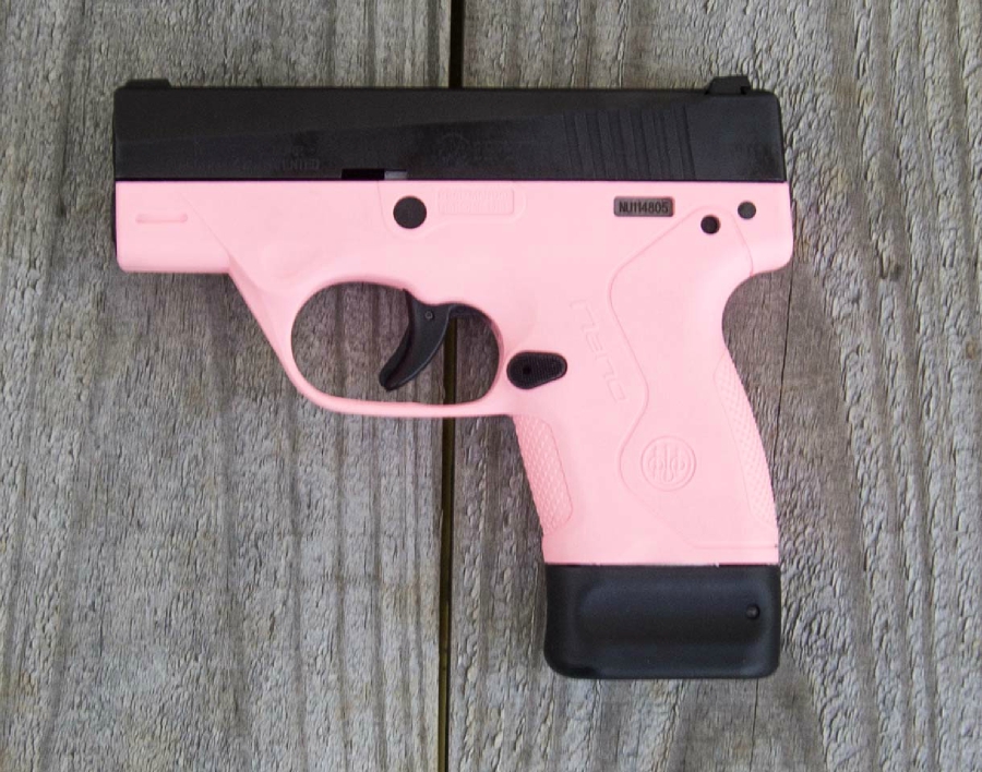 Beretta Model Bu9 Nano Pink Semi Auto Pistol W/Case 9mm Luger For Sale ...