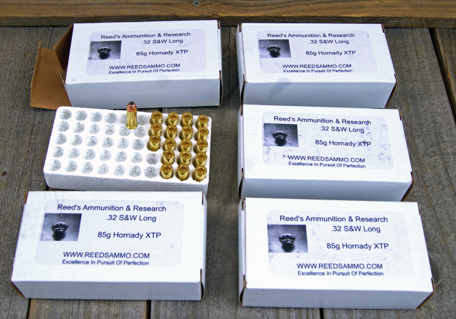 Reeds Ammo .32 S&W Long 85gr Hornady Xtp Ammo .32 S&W Long For Sale at