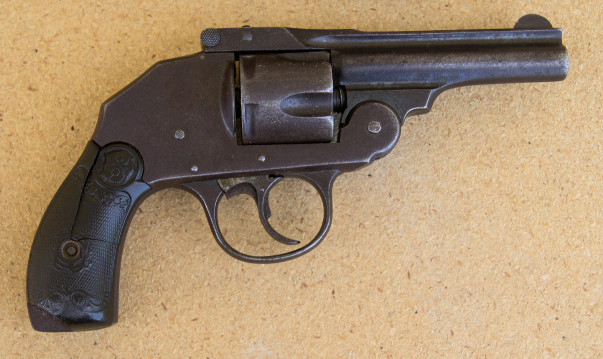 Iver Johnson Arms & Cycle Works 2nd Model Automatic Hammerless Revolver ...