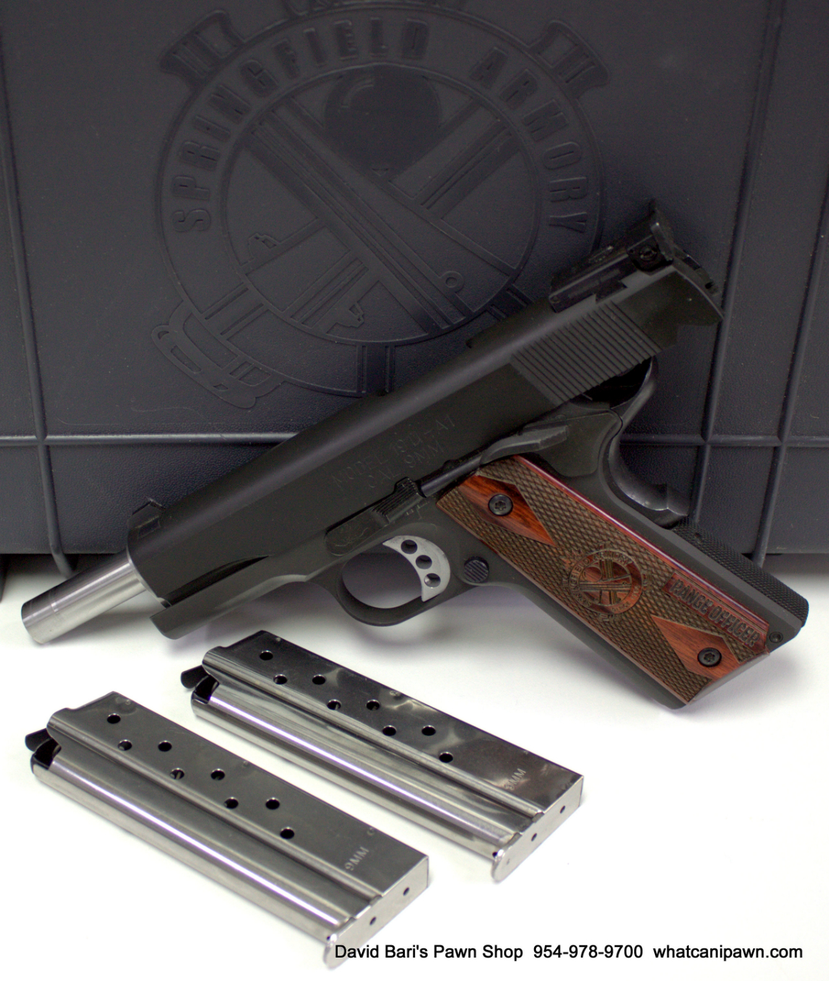 Springfield Armory Springfield 1911 A1 9mm Range Officer 5 Inch 9rd ...