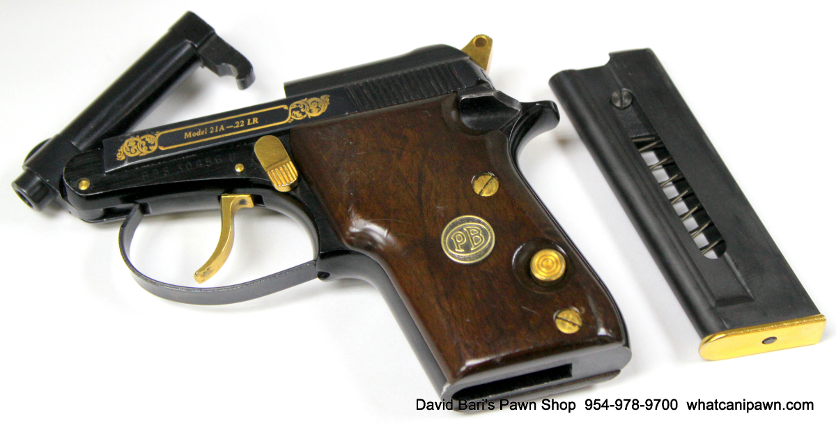 Beretta Usa Corp Model 21a 22lr Bobcat Deluxe Gold Trim 22 Lr For Sale At 6514