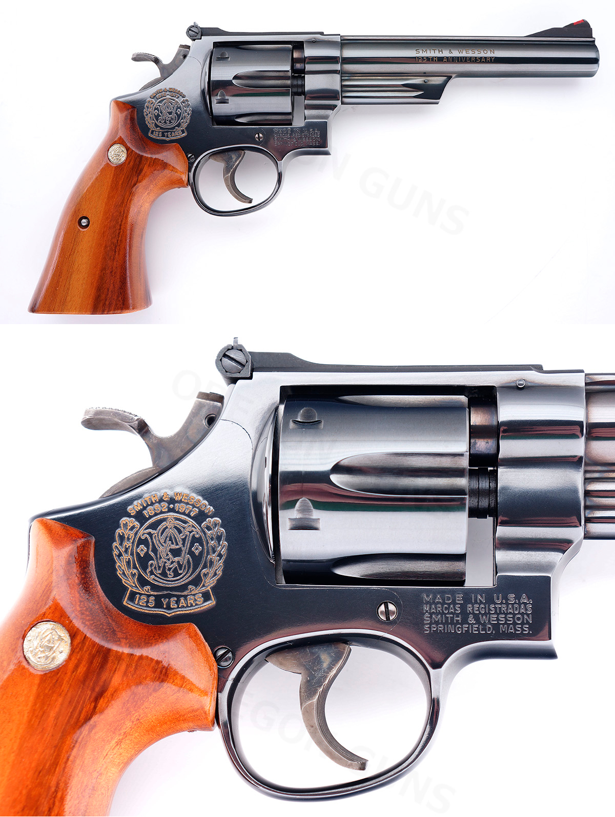 Smith & Wesson - MODEL 25-3 S&W 125TH ANNIVERSARY .45 LC DISPLAY CASE LIKE NEW CONDITION SN# S&W1454 - Picture 2