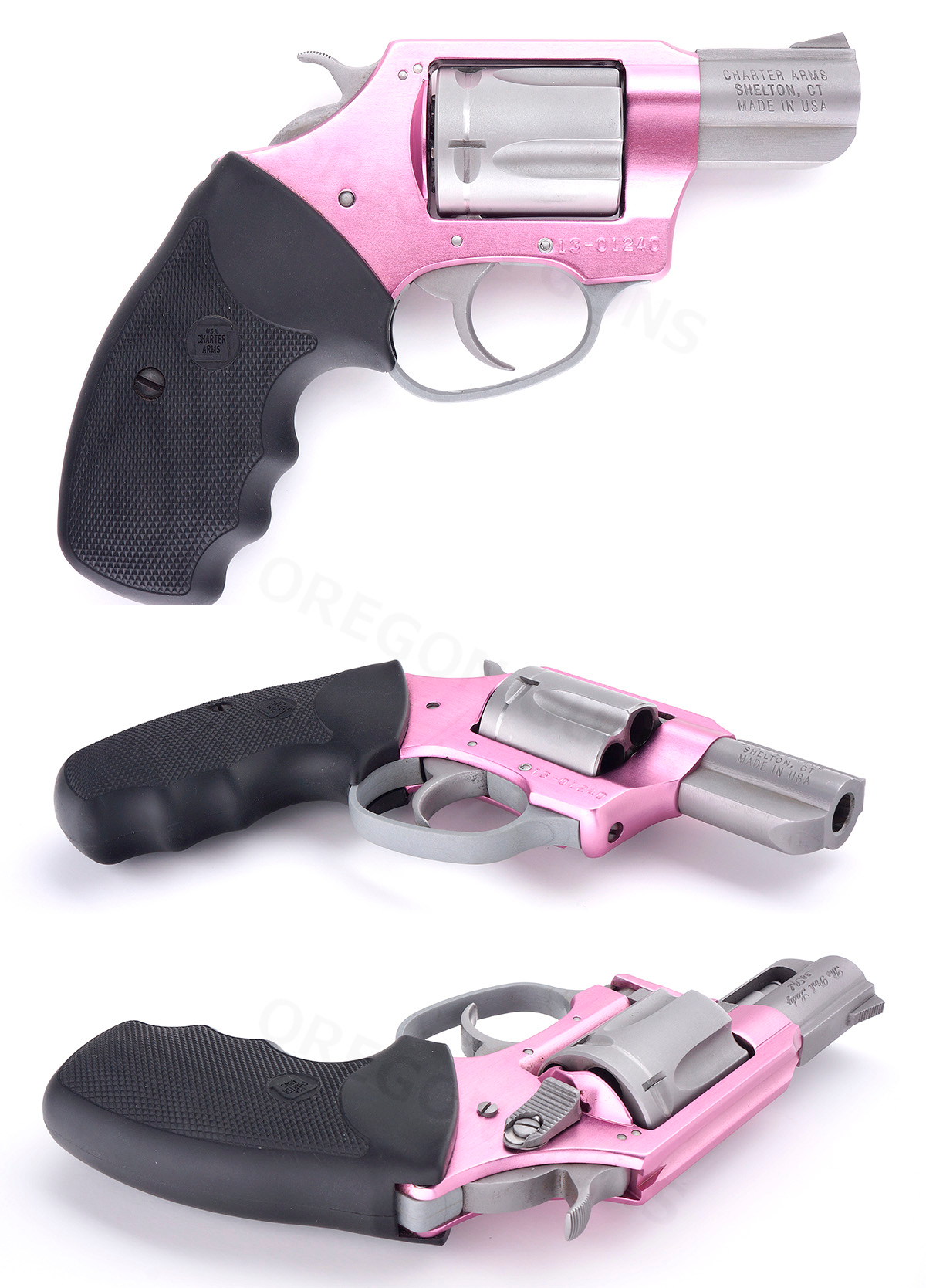 Charter Arms Undercover Lite Pink Lady Revolver 2 Inch Barrel 38 Spl Very Nice 38 Special For Sale At Gunauction Com