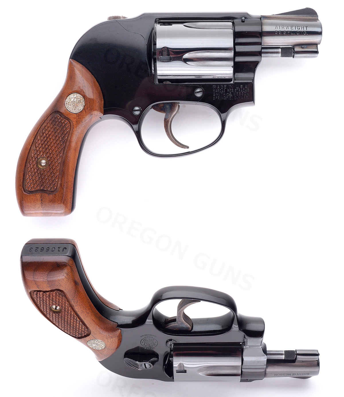 Sintético 92+ Foto Revolver Smith & Wesson Calibre 38 Especial El último