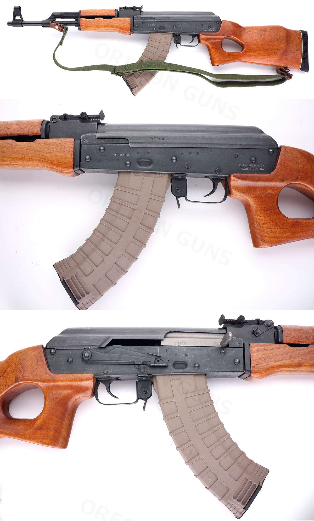 Norinco chinese mak 90 sporter ak47 type semiauto rifle 7 62x39 extra