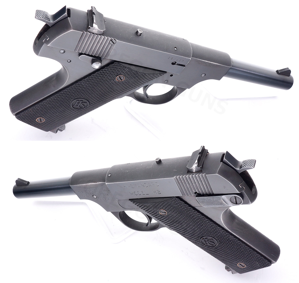 High Standard Model Hb 2nd Model Semi Auto Pistol 22 Cal Candr Ok Sn 290467 22 Lr 17114391 8939