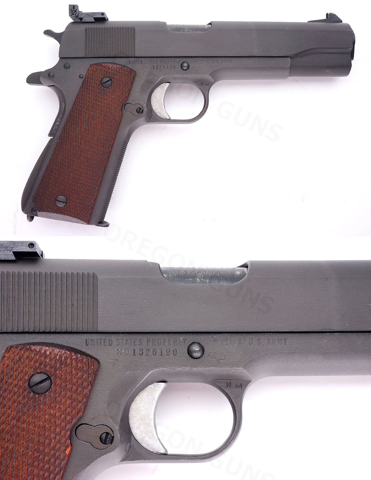 Remington Rand 1911 A1 National Match Us Army Colt Nra Civil Marksmanship 45 Acp 1943 Candr Ok 9382