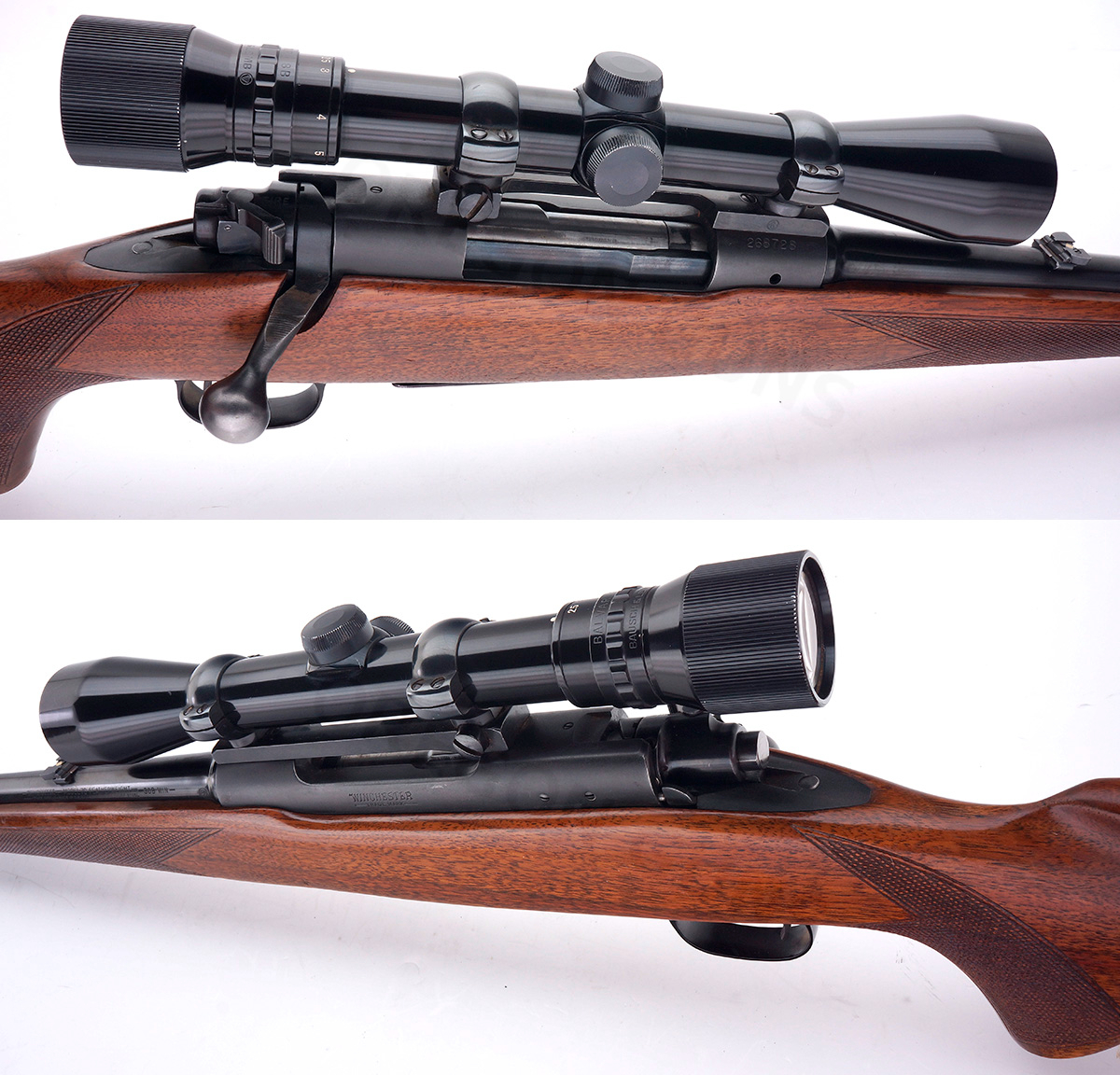 Winchester Model 70 Featherweight .308 Win Bolt Rifle With Bausch 