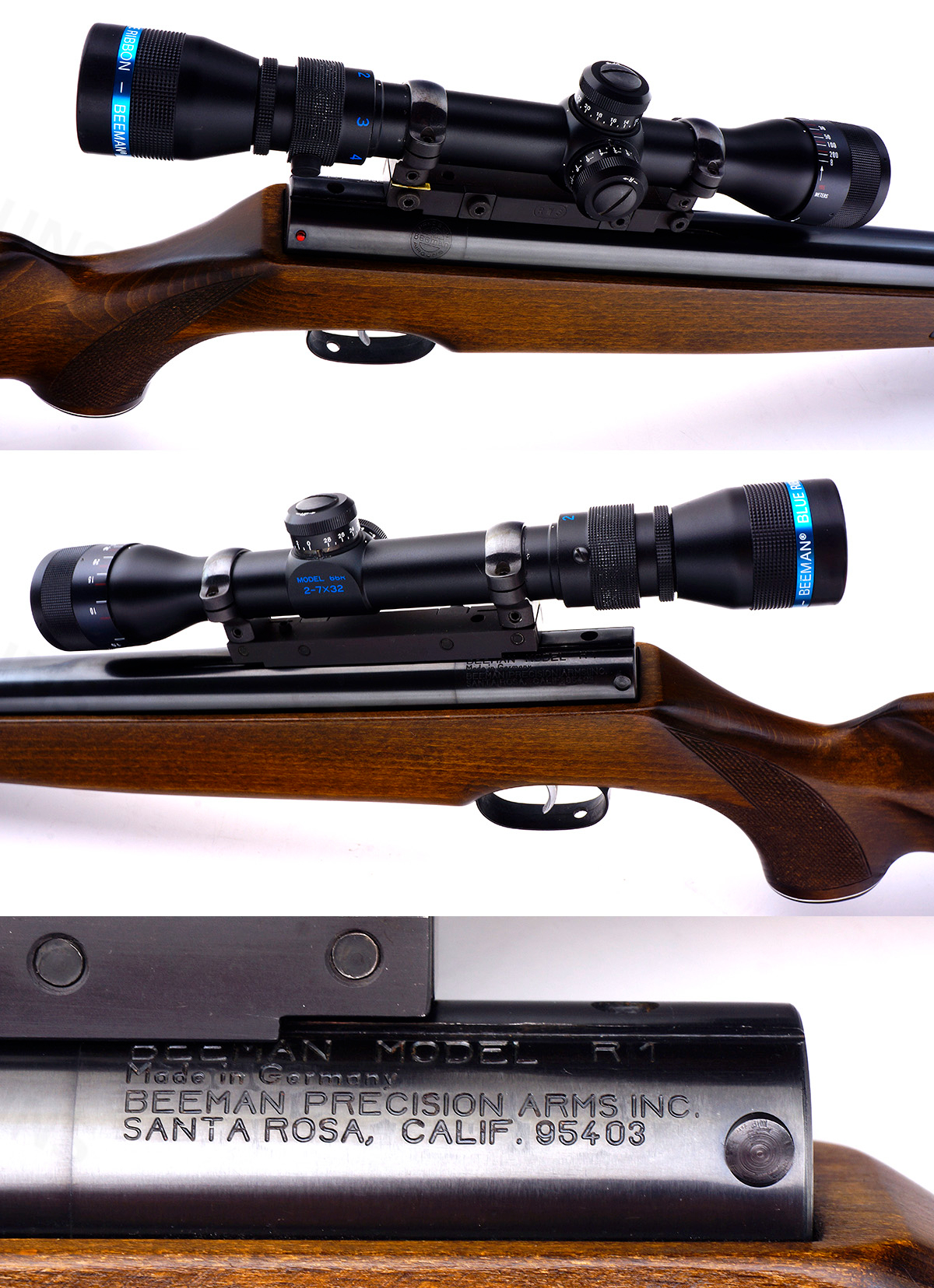 Beeman Model R1 Air Rifle Cal .177 Mint Condition .177 Cal For Sale at ...