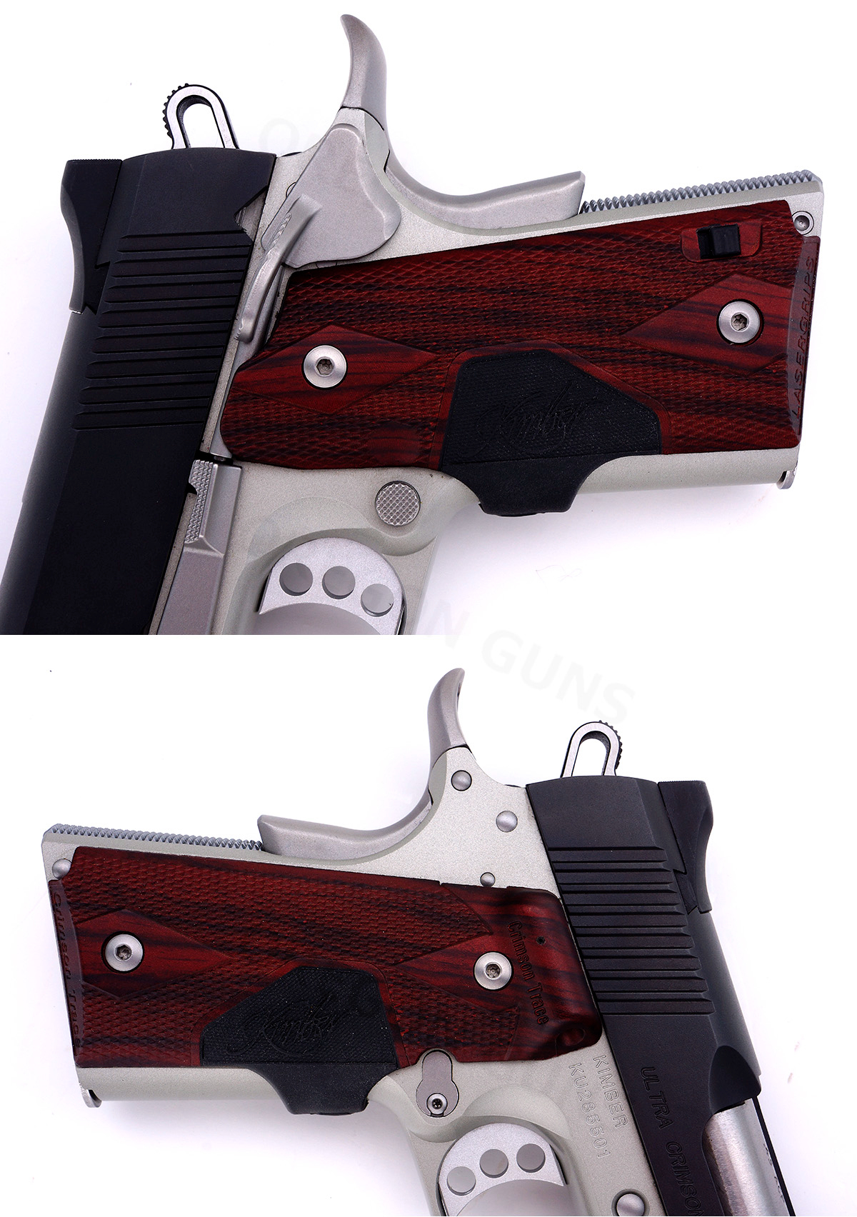 Kimber Ultra Crimson Carry Ii Semi Pistol .45 Acp With Crimson Trace Laser Grips Sn Ku285501