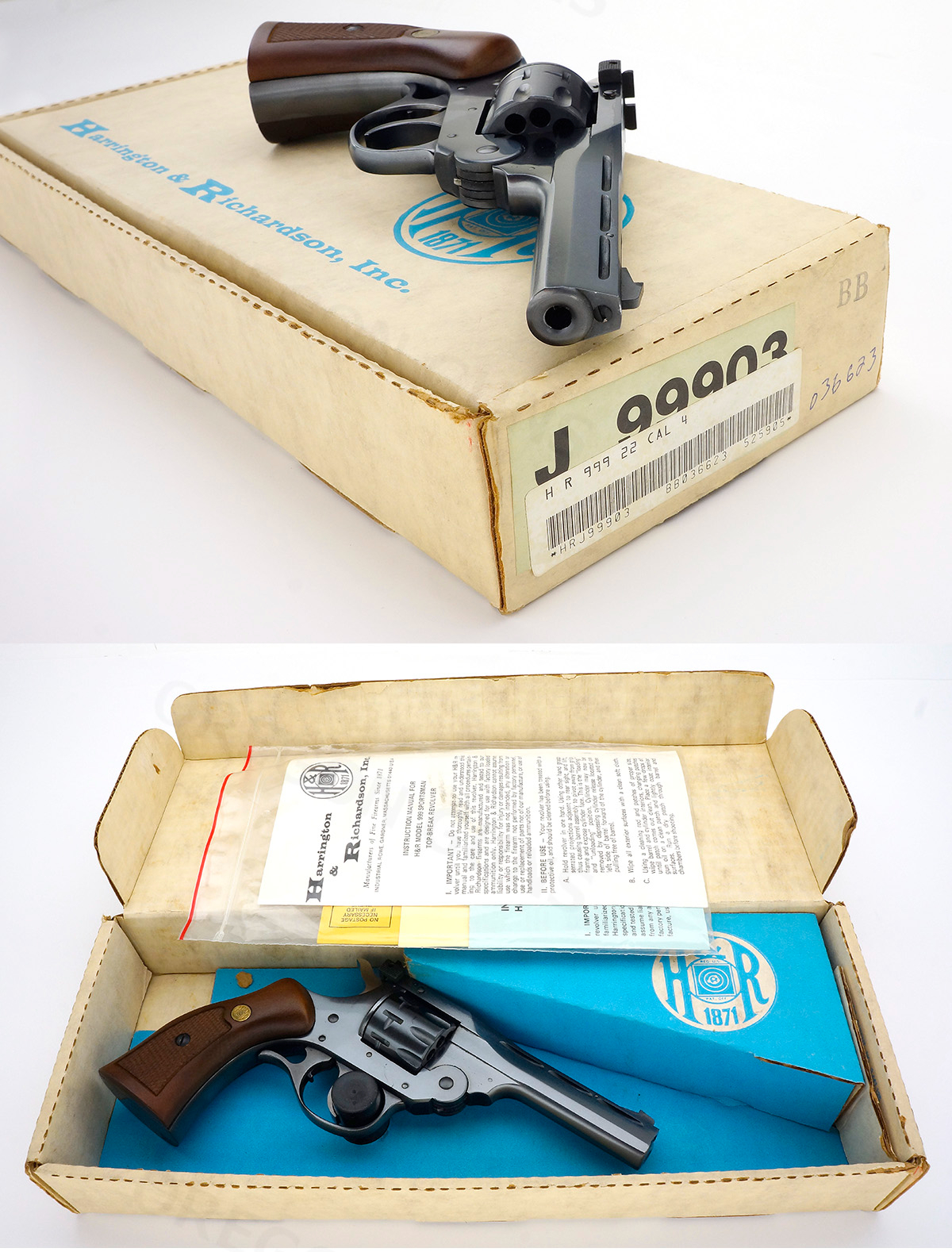 H R Sportsman 22Lr Revolver Serial Numbers 59 - hs1hj8n
